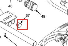 Load image into Gallery viewer, Graco 107310 Plug - highlighted in parts diagram