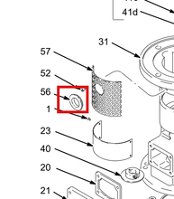 Load image into Gallery viewer, Graco 108027 Grommet - highlighted in parts diagram