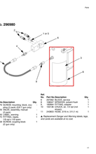Load image into Gallery viewer, Graco 108047 Sprayer, Solvent Flush - highlighted in parts diagram