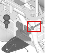 Load image into Gallery viewer, Graco 108851 Plain Washer - highlighted in parts diagram