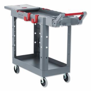 Rubbermaid Commercial Heavy Duty Adaptable Utility Cart, 2 Shelves