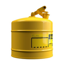 Load image into Gallery viewer, Type 1 | Steel Safety Can for Diesel | 5 Gal, Yellow | 7150200 | Justrite - image 10