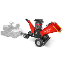 Load image into Gallery viewer, MechMaxx 8 inch HONDA E-Start 688cc 22hp Gas Powered 4 - Wheel Drum Wood Chipper with Taillight, B200