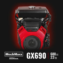 Load image into Gallery viewer, MechMaxx 8 inch HONDA E-Start 688cc 22hp Gas Powered 4 - Wheel Drum Wood Chipper with Taillight, B200