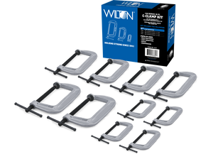 Wilton — 10-pc 140 Series C-Clamp Kit