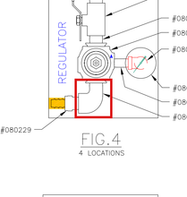 Load image into Gallery viewer, Graco 111386 Fitting, Elbow, Street, Sst - highlighted in parts diagram