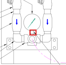 Load image into Gallery viewer, Graco 111386 Fitting, Elbow, Street, Sst - highlighted in parts diagram