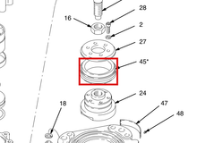 Load image into Gallery viewer, Graco 112036 Packing - highlighted in parts diagram