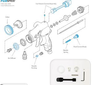 Fuji 2342 Black M Model Rebuild Kit