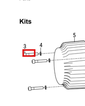 Load image into Gallery viewer, Graco 112674 Screw, Cap, Sch - highlighted in parts diagram