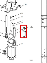 Load image into Gallery viewer, Graco 112919 Tube, Supply - highlighted in parts diagram