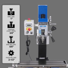 Load image into Gallery viewer, MechMaxx 2 HP 11'' x 30'' Combination Lathe Milling Drilling Machine Brushless Motor, 1.5'' Spindle Bore, 0-2000 RPM Variable Speed, High Precision Benchtop Lathe for Metalworking – Without Stand 1130