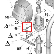 Load image into Gallery viewer, Graco 113467 3900 HD Socket Cap Screw - item 91 highlighted in the Graco 3A3389EN parts diagram