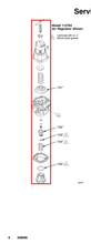 Load image into Gallery viewer, Graco 113764 Air Regulator, 3/8 in npt(f) inlet and outlet, 150 psi max - highlighted in parts diagram