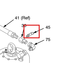 Load image into Gallery viewer, Graco 114003 VALVE, SAFETY - item 45 highlighted in the Graco 308026EN-W parts diagram