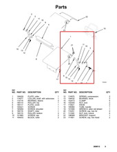 Load image into Gallery viewer, Graco 114251 Screw, Cap, Hex Hd - highlighted in parts diagram