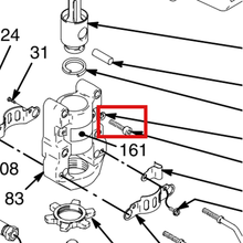 Load image into Gallery viewer, Graco 114666 5900 HD Socket Cap Screw - item 14 highlighted in the Graco 309952EN-E parts diagram