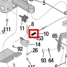 Load image into Gallery viewer, Graco 114682 Compression Spring - item 10 highlighted in the Graco 3A9031EN-G parts diagram