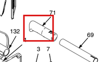Load image into Gallery viewer, Graco 116139 Grip - highlighted in parts diagram