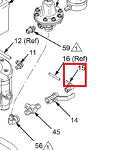 Load image into Gallery viewer, Graco 116314 Fitting, Compression, Elbow - highlighted in parts diagram