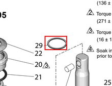 Load image into Gallery viewer, Graco 116551 Retainer Ring - highlighted in parts diagram