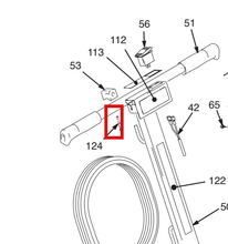 Load image into Gallery viewer, Graco 116973 Screw,#10,taptite Phil - highlighted in parts diagram