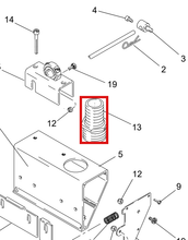 Load image into Gallery viewer, Graco 116998 Fitting, Hose, Barb - highlighted in parts diagram