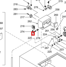 Load image into Gallery viewer, Graco 117314 Bulkhead - highlighted in parts diagram