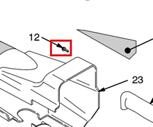 Load image into Gallery viewer, Graco 117501 Screw - highlighted in parts diagram