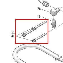 Load image into Gallery viewer, Graco 119525 1/4-20 Taptite Third Framing Screw - item 41 highlighted in the Graco X047328EN parts diagram
