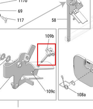 Load image into Gallery viewer, Graco 119619 Nut, Hand - highlighted in parts diagram