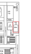 Load image into Gallery viewer, Graco 120437 Switch, Disconnect, 60a - highlighted in parts diagram
