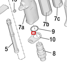 Load image into Gallery viewer, Graco 120733 O-Ring - highlighted in parts diagram