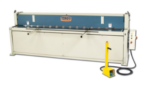 Baileigh Industrial - 220V 3Phase Hydraulic Powered Shear. 120" Length 14 Gauge Mild Steel Capacity