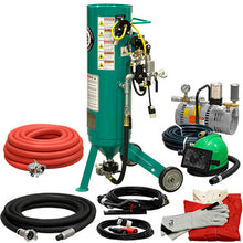 Load image into Gallery viewer, Abrasive Blast Pot, Portable, 1.0 cu. ft. (28 L), Pressure Release, Electric (12V DC)