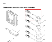 Load image into Gallery viewer, Graco 121055 Power Cable, NEMA 5-15P (USA, Mexico, Puerto Rico, Canada, Taiwan), 115V, 10A, 7.5 ft (2.3 m) - highlighted in parts diagram