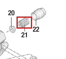 Load image into Gallery viewer, Graco 121093 Compression Spring - highlighted in parts diagram