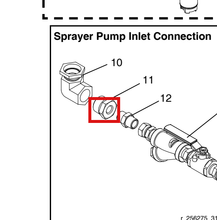 Load image into Gallery viewer, Graco 121620 Fitting Reducer 1 1/4 X 3/4 - highlighted in parts diagram