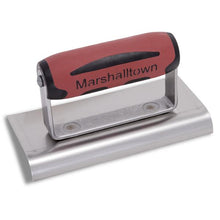 Load image into Gallery viewer, Marshalltown 121SSD 6 X 3 SS Edger-Curved Ends1/2R, 5/8L-DuraSoft Handle (6/Pack)
