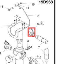 Load image into Gallery viewer, Graco 122327 Fitting, Elbow,streeet - highlighted in parts diagram