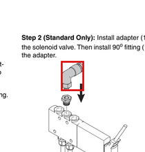 Load image into Gallery viewer, Graco 126474 Push To Connect Fitting - highlighted in parts diagram