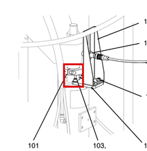 Load image into Gallery viewer, Graco 127140 Collar,clamp,1-3/8id,2piece - highlighted in parts diagram