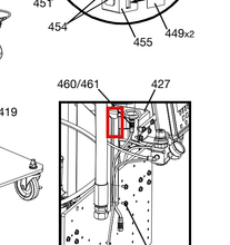 Load image into Gallery viewer, Graco 127184 Harness,m12(4p)xm12(8p),fxm,.5m - highlighted in parts diagram