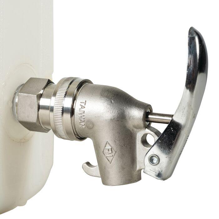 Justrite 12772 CAN DISPL POLY W/FCT 5G WT