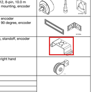 Load image into Gallery viewer, Graco 128586 Encoder Standoff Mounting Bracket - highlighted in parts diagram