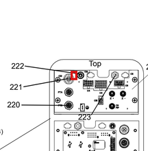 Load image into Gallery viewer, Graco 128911 Connector,thru,m8,mxf - highlighted in parts diagram