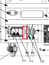 Load image into Gallery viewer, Graco 129709 Control,plc,micro 800,4 Analog In - highlighted in parts diagram