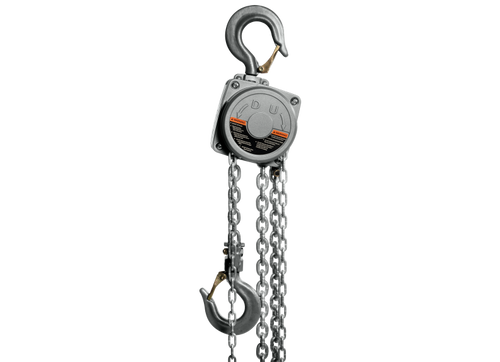 JET AL100 Series 1-Ton Aluminum Hand Chain Hoist with 90ft of Lift | AL100-100-90