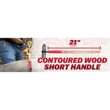 Load image into Gallery viewer, Marshalltown 14246 Short Handle Mortar Hoe; 6 1/2" Blade, 21" Contoured Wd Hdl (6/Pack)