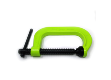 Load image into Gallery viewer, Wilton — 400 Series Hi-Vis Safety C-Clamp 0 - 2-1/8” Jaw Opening, 2-1/4&quot; Throat Depth